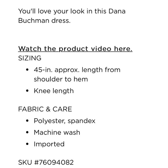 Dana Buchman Sleeveless Sharkbite Dress Red Geo long petite medium flowy women - Picture 15 of 16